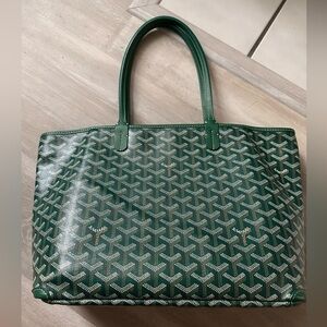 Goyard Artois PM Green Tote Bag